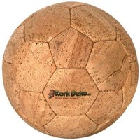 Kork-Deko robuster Fußball aus Kork | vegan | pflanzliche Lederalternative