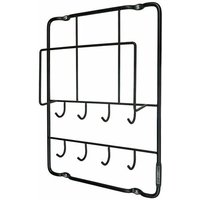 Puhlmann Post- und Schlüsselbrett schwarz aus Stahldraht Puhlmann Post- und Schlüsselbrett schwarz aus Stahldraht