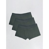 Honest Basics Boxershorts 3er-Pack aus Bio- und recycelter Baumwolle