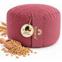 Yosana Yogakissen rund, Meditationskissen 30x15cm