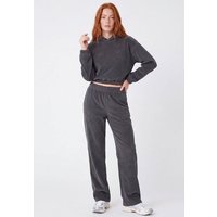 ORGANICATION HARRIET | Cropped Cord-Hoodie aus Bio-Baumwolle