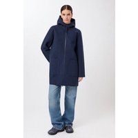LangerChen Kapuzenjacke aus Walk mit Membran