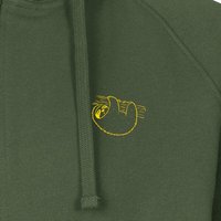HANDGEDRUCKT "Baumelmeister" Männer Zip Hoody Neutral