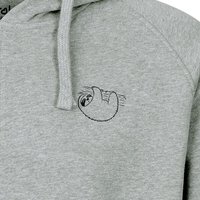 HANDGEDRUCKT "Baumelmeister" Männer Zip Hoody Neutral