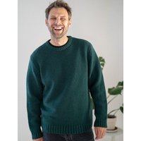 FUXBAU Männer Merino Strickpullover