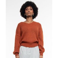 Alma & Lovis Leichter Pullover im Loose-Fit aus zartem Alpakastrick | Light V-Neck