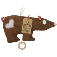 Efie Spieluhr Braunbär, Herz Applikation,100 % Made in Germany