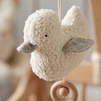 Efie Spieluhr Ente grau, kontrolliert biologischer Anbau, 100 % Made in Germany