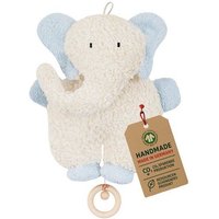 Efie Spieluhr Elefant hellblau, kbA (organic), Made in Germany