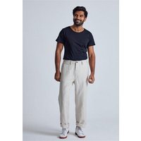 Flax and Loom Leinen Chino Relaxed Fit Modell: Bird