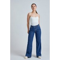 Flax and Loom Wide Leg Jeans Modell: Etta