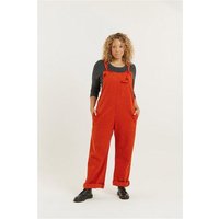 Flax and Loom Tencel-Baumwoll Latzhose Relaxed Fit Modell: Lou Barker