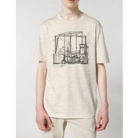Unipolar Maschinenbau T-Shirt | Dampfmaschine