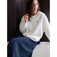 Kultgut Artdesign - Pulloversweater Boxistyle / BE FREE & PROUD YOURSELF
