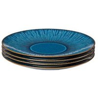 Gipfelstück Eisfall Dessertteller-Set, Steinzeug