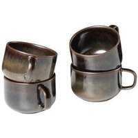 Gipfelstück Glockenklang Kaffeeobertassen-Set, Steinzeug