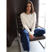 Kultgut Softes Langarmshirt Biobaumwolle/ BE FREE & PROUD YOURSELF