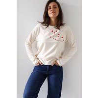 Kultgut Softes Langarmshirt Biobaumwolle/ "Courage Collective - Staying in love“