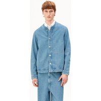 ARMEDANGELS COLLARLESS Herren Jeansjacke aus TENCEL Lyocell Mix