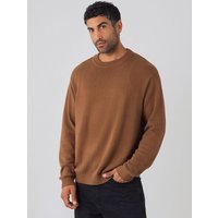 Honest Basics Herren Crew-Pullover aus 100% Bio-Baumwolle