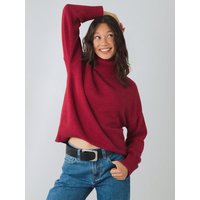 Honest Basics Damen Chunky Rollkragenpullover aus 100% Bio-Baumwolle