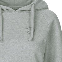 HANDGEDRUCKT "Schlummerfuchs" Frauen Hoody Neutral
