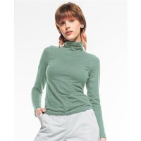 Alma & Lovis Rollkragenshirt aus Organic Cotton-Wool-Mix | Wool Rolli