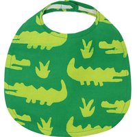 Global Mamas Bio Lätzchen - Krokodile - Grün - Upcycling