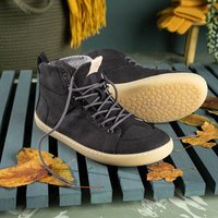 nahtur-design Knöchelhohe Barfuß-Sneaker | Bioleinen & Wolle | Barfußschuhe