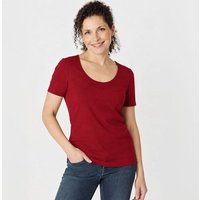 Kokon Zwo Rundhalsshirt mit Kurzarm 50% Wolle (kbT), 50% TENCEL