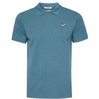GREENBOMB Polo-Shirt Canoe Cross Strike Tidal Blue