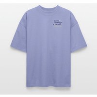 Eukidien The Come Closer Tee · Oversized T-Shirt aus Bio-Baumwolle · Lavendel