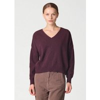Klitmøller Collective Merino-Pullover mit V-Ausschnitt Modell: Vanessa