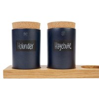 klotzaufklotz Vorratsdosenregal Eiche klotzaufklotz Vorratsdosenregal Eiche