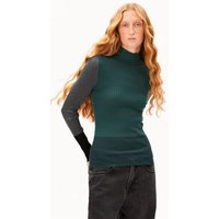 ARMEDANGELS ALAANIA PATCH Damen Strickpullover aus 100% Bio-Baumwolle