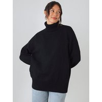 Honest Basics Damen Chunky Rollkragenpullover aus 100% Bio-Baumwolle