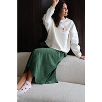 Kultgut Artdesign- Kuscheliger Sweatpullover / Juicy meets Smoothie