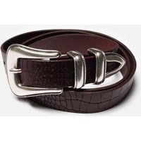 Nudie Jeans Western Faux Croco Belt
