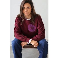 Kultgut Artdesign Boxy-Style Sweatpullover / Nature Umbrella