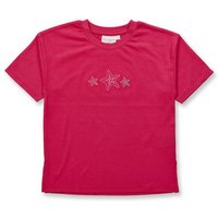 sense-organics Mädchen T-Shirt in pink mit Seestern, Modell SOPHIE