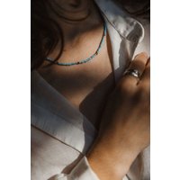 Jyoti - Fair Works Perlenkette Angan Türkis