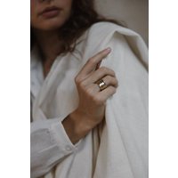 Jyoti - Fair Works Ring Taala Messing/ Silber