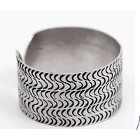 Bawa Hope Armreif Aluminium "Welle" recycelt