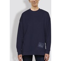 little kiwi Damen Sweater, "Kurz und gut", Blau - Navy