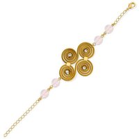 Aline Celi Armband Claudia Bio aus Golden Grass