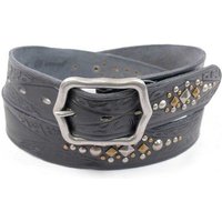 zweisser Damen Vintage Ledergürtel Thorvi