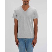 YTWOO Männer Bio T-Shirt mit V-Ausschnitt, versch. Farben meliert