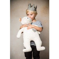 Efie Spieltier Teddy mit Krone, Made in Germany