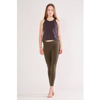 YOIQI Yoga Leggings aus Bio-Baumwolle mit hohem Bund
