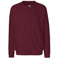 Neutral® Herren Unisex Sweatjacke ohne Kapuze